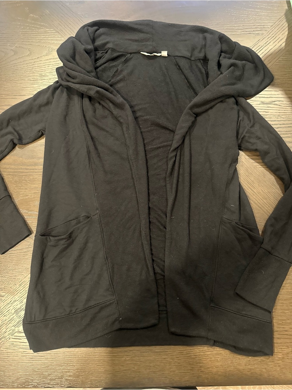 Athleta Black Knit Cardigan